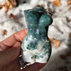 Moss (4) agate lady body craving | crystal